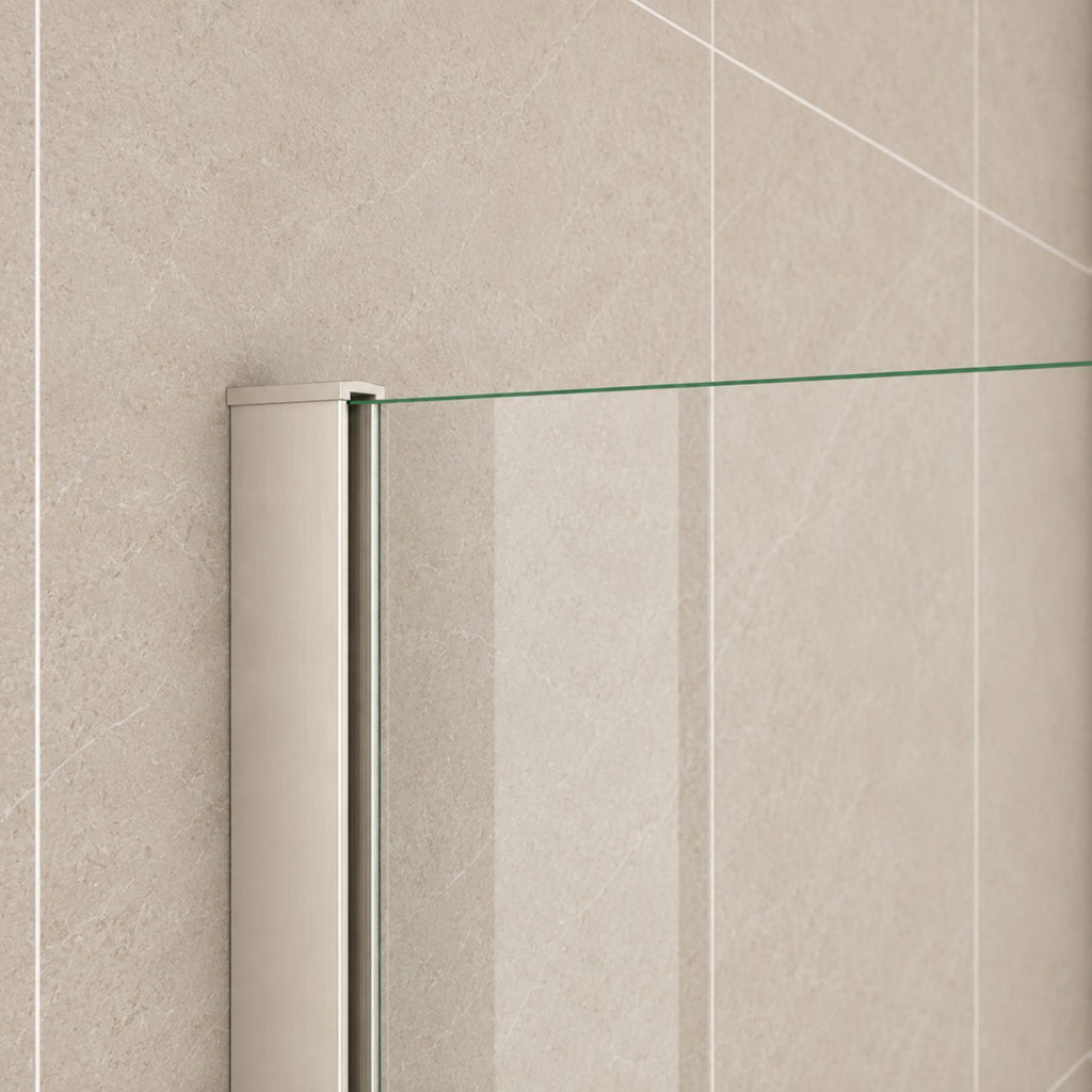 NAKU PURE PRO – detail stenového profilu pevnej vaňovej zásteny