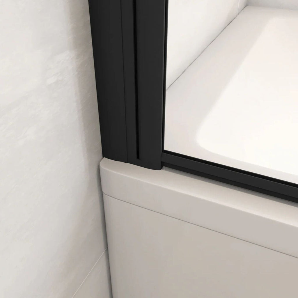 detail spodného profilu vaňovej zásteny