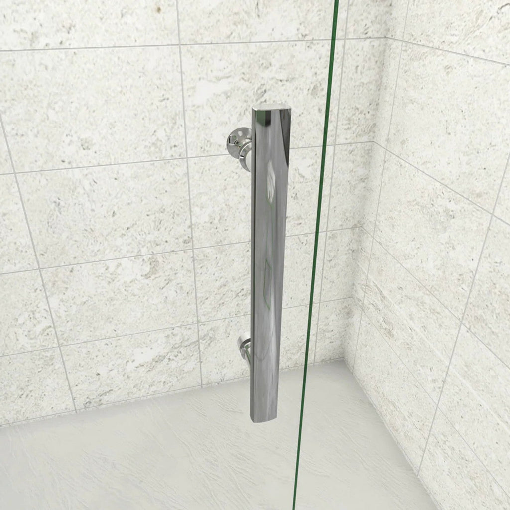 Detail madla walk-in sprchovej zásteny 6 mm chróm NAKU